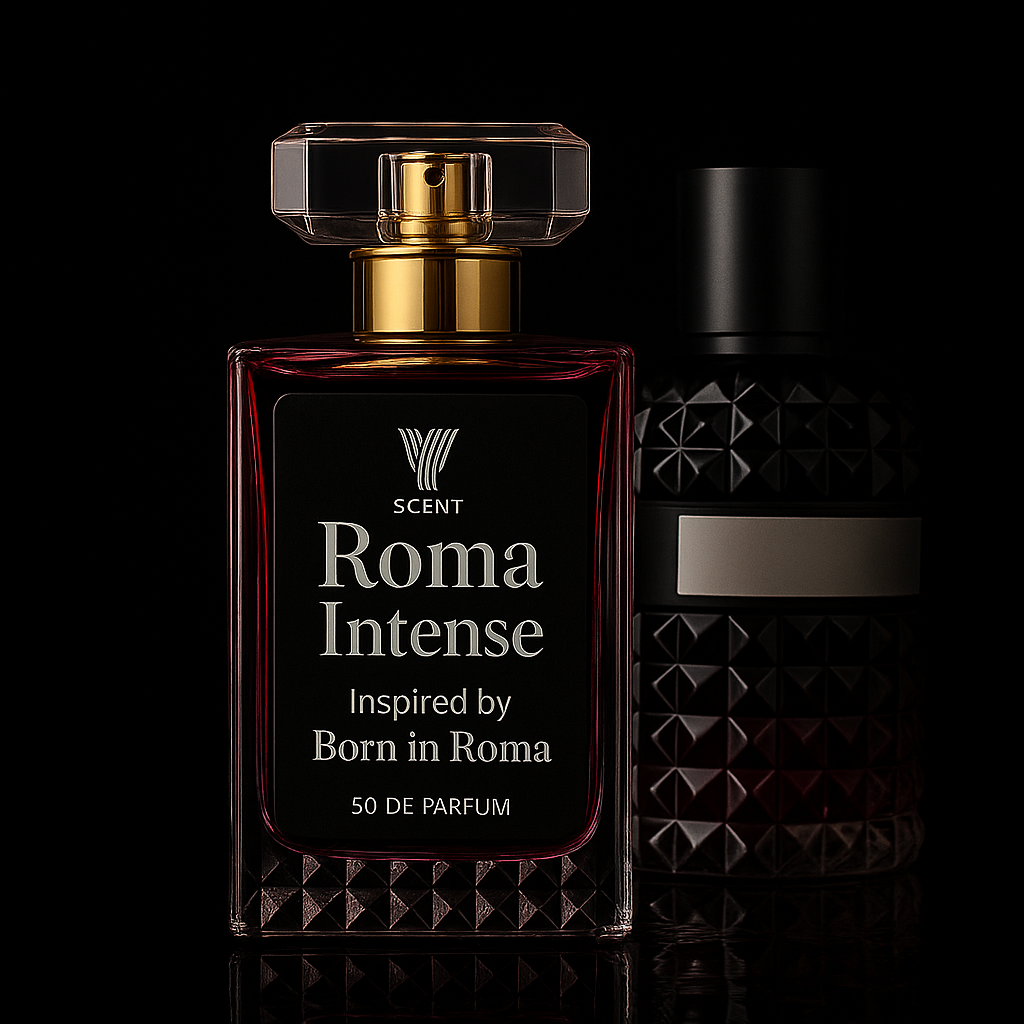 <b>Roma Intense</b><br><i>smells like </i><br><b>Valentino Born In Roma</b>