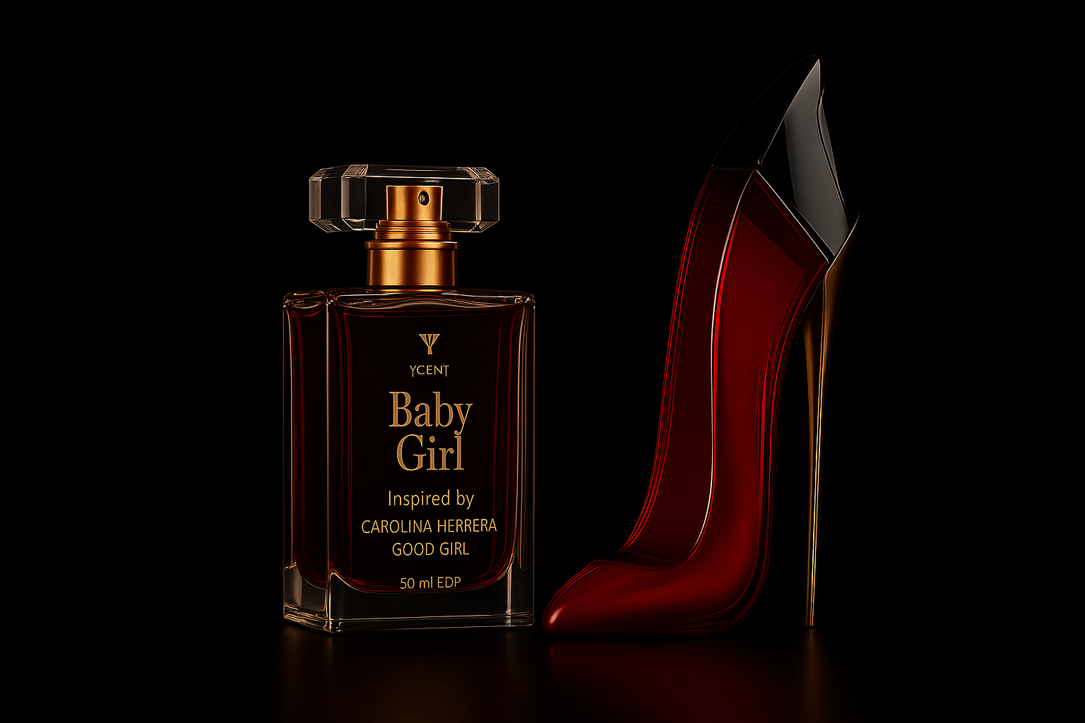 <b>Baby Girl  </b><br><i>smells like </i><br><b>Carolina Herrera Good Girl</b>