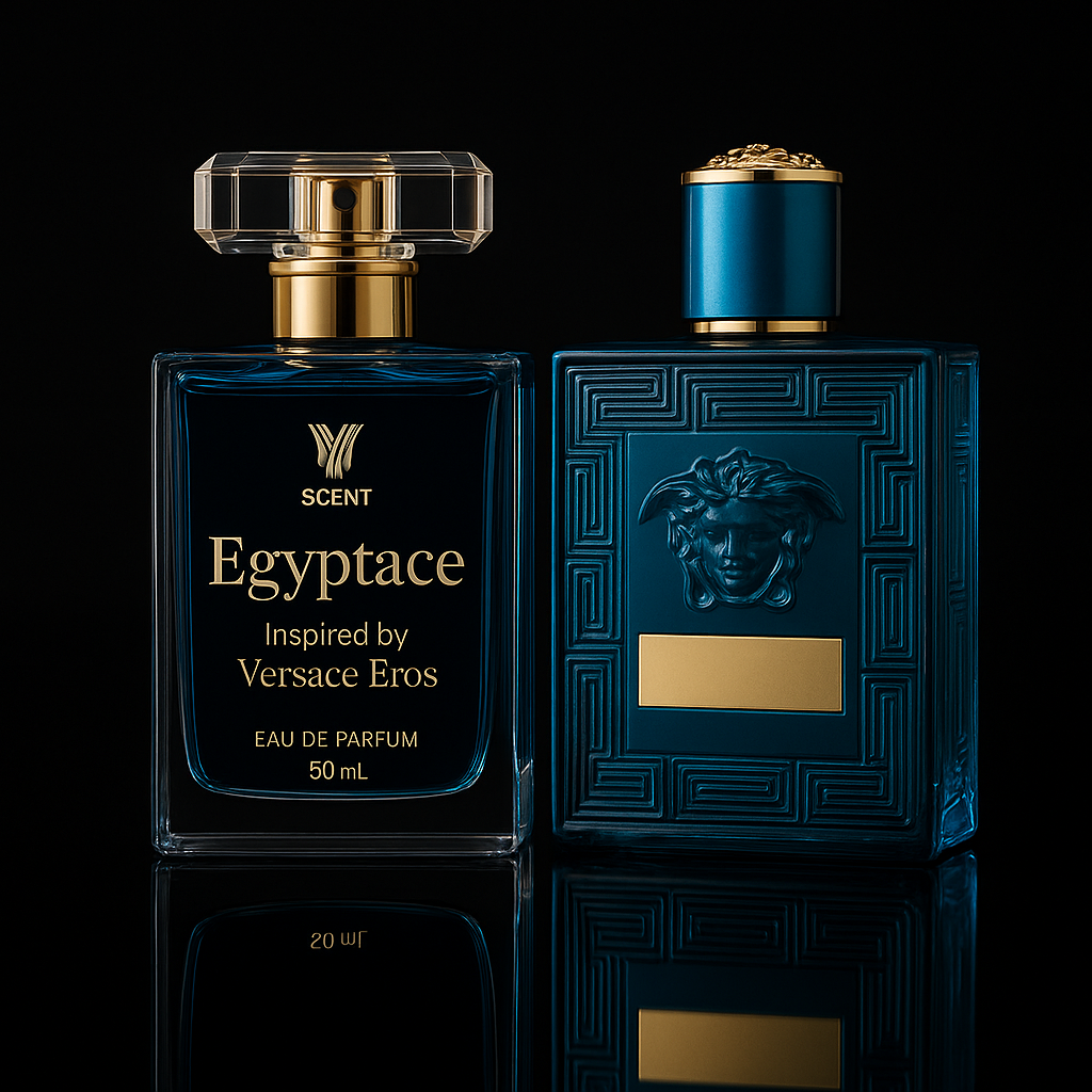 <b>Egyptace</b><br><i>smells like</i><br><b>Versace Eros</b>