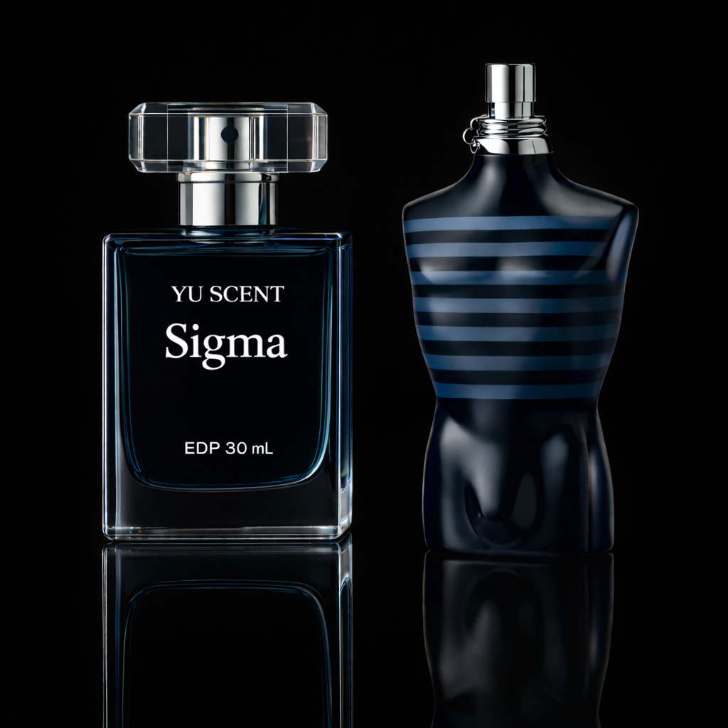 <b>Sigma  </b><br><i>smells like </i><br><b>Jean Paul Gaultier Ultra Male</b>