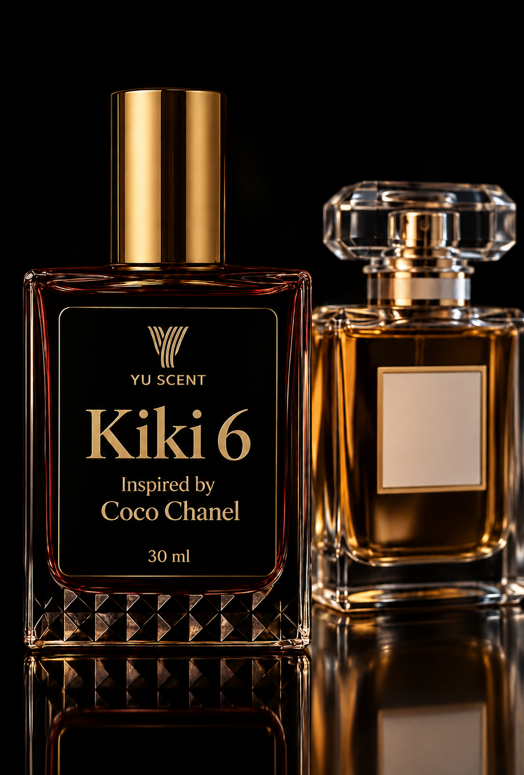 <b>Kiki 6</b><br><i>smells like</i><br><b>Coco Chanel</b>