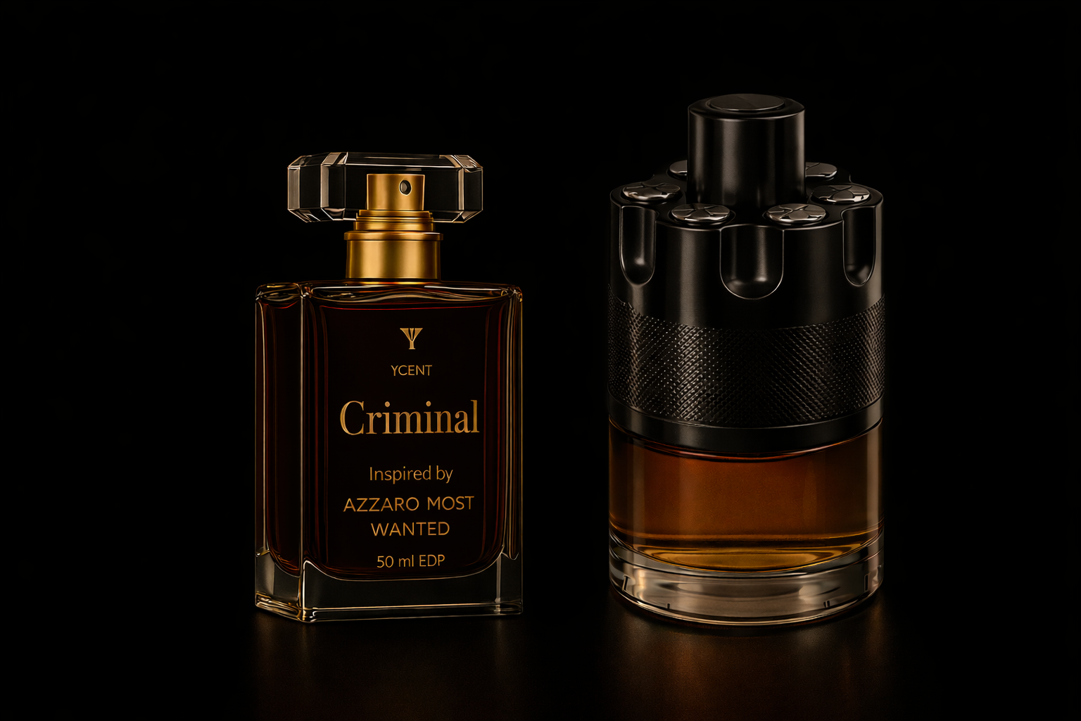 <b>OmB kade </b><br><i>smells like </i><br><b>Azzaro Most Wanted</b>