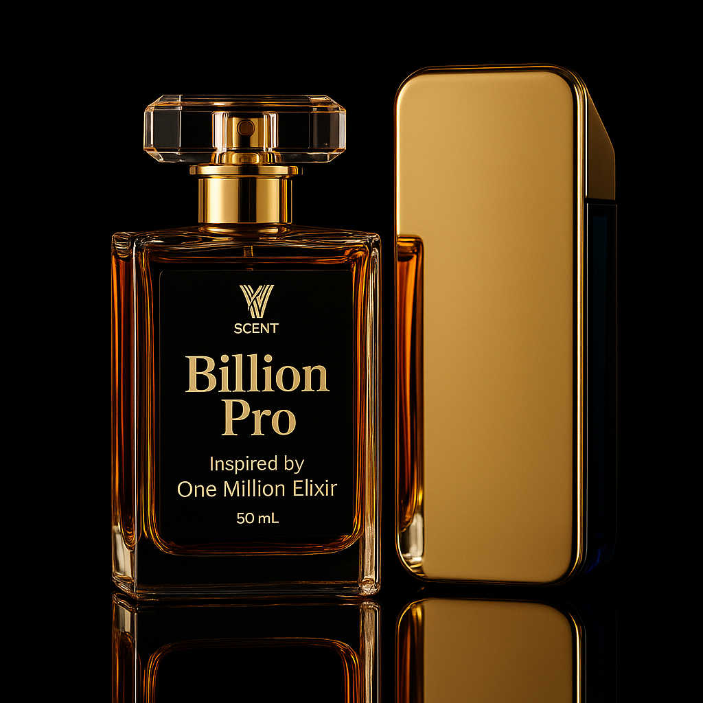 <b>Billionaire Pro</b><br><i>smells like</i><br><b>Paco Rabanne One Million </b>
