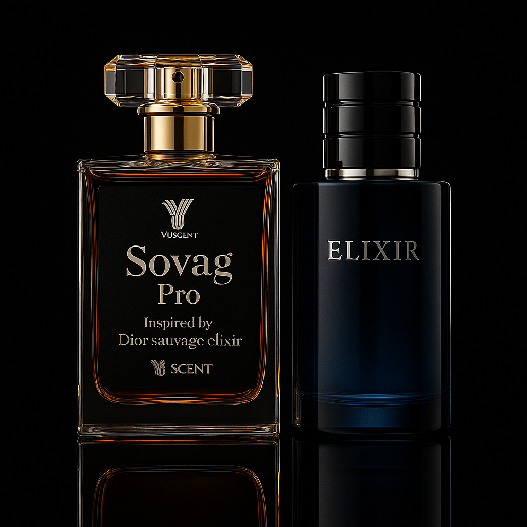 <b>Sovag Pro</b><br><i>smells like</i><br><b>Dior Sauvage Elixir</b>